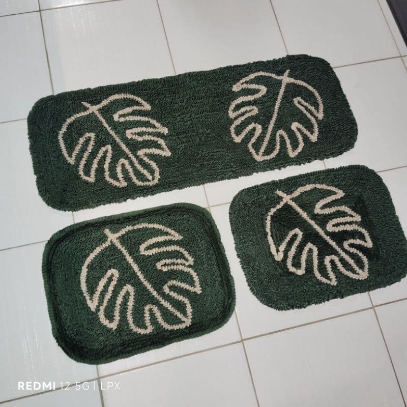 jogo de tapetes cozinha 3 peças decorativo com antiderrapante tapetes de frufru, sala, quarto