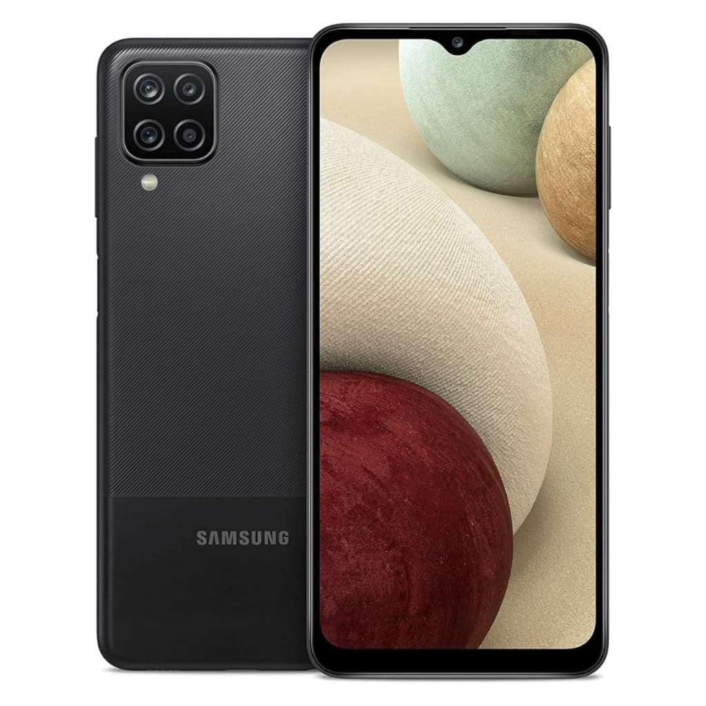 Smartphone Samsung Galaxy A12 64GB Preto - 4GB RAM Tela 6.5" Câmera Quádrupla Celular Recondicionado - Excelente