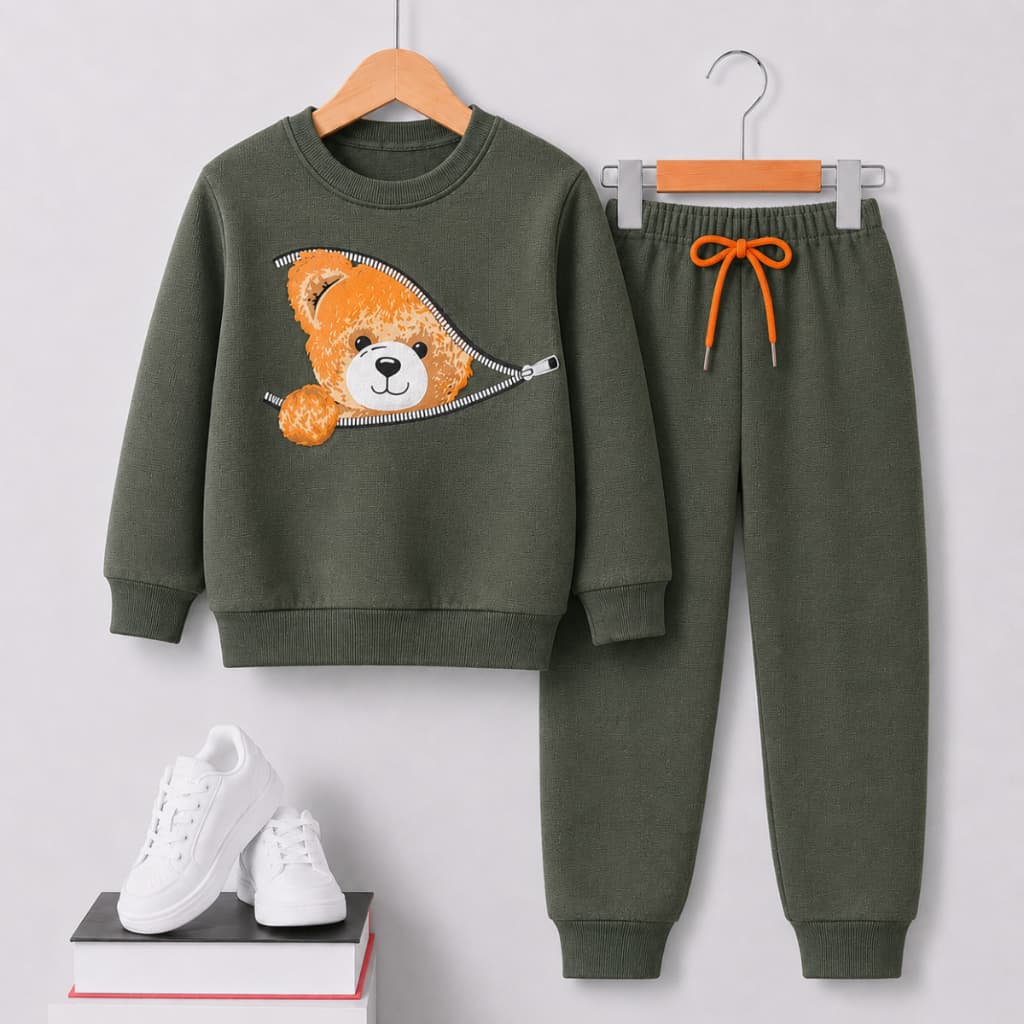 Conjunto Masculino Infantil Moletom de inverno 2 ao 16 anos
