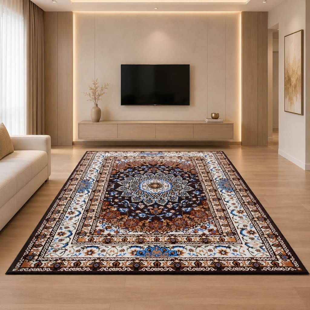 Tapete Sala Quarto 2,00x2,40 Antiderrapante Belga Aveludado Promoção