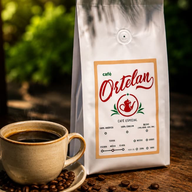 Café Especial em grão - 100% Conilon - 250g