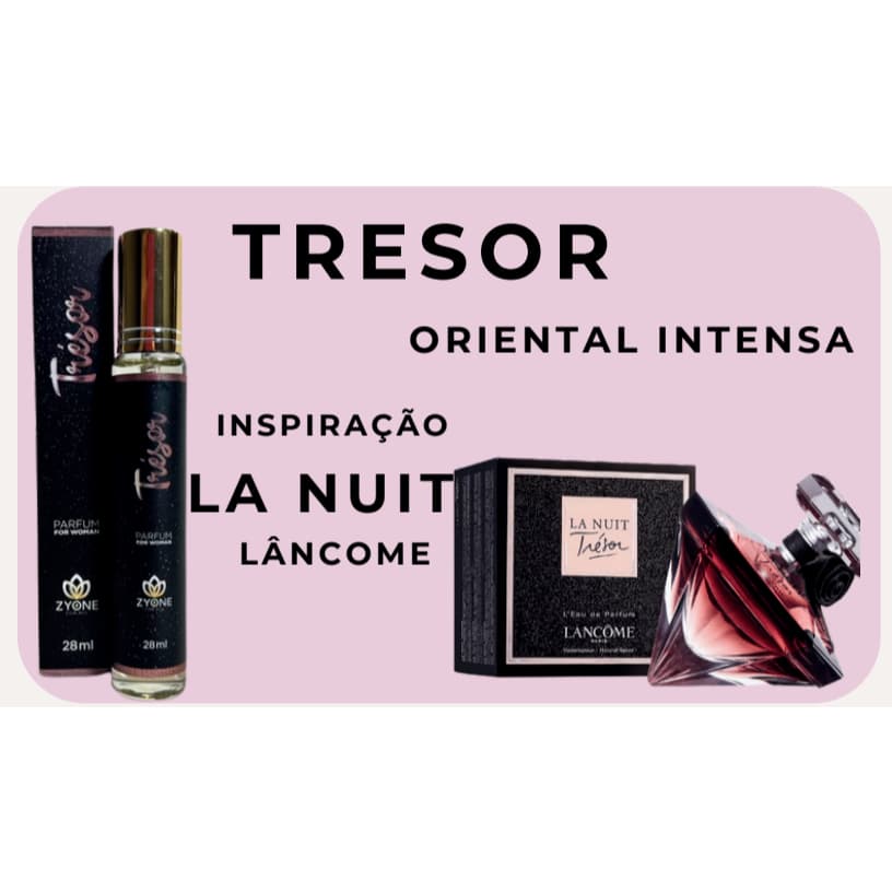 Perfume Importado Feminino Trésor 100ml Oriental Intensa