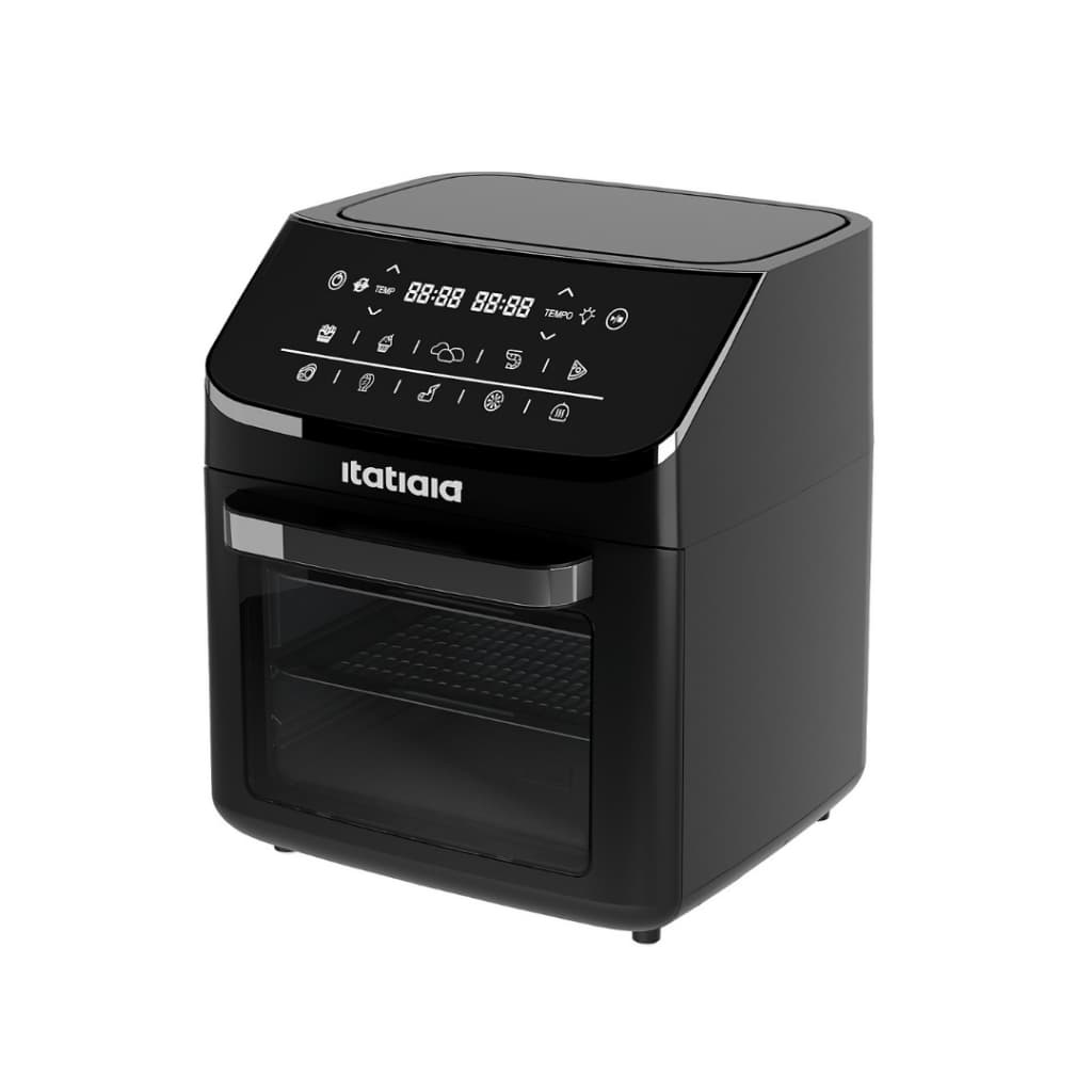 Fritadeira Elétrica Air Fryer 12L Preto Sem óleo Forno 127v