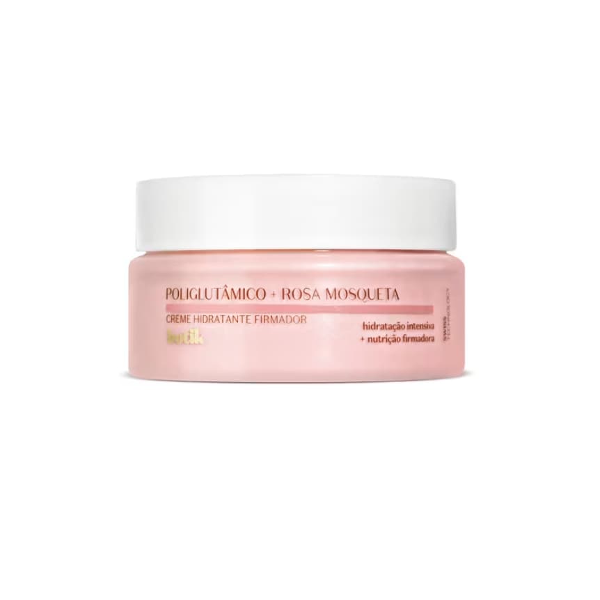 Creme Hidratante Firmador Botik Poliglutâmico + Rosa Mosqueta 50g Anti-idade
