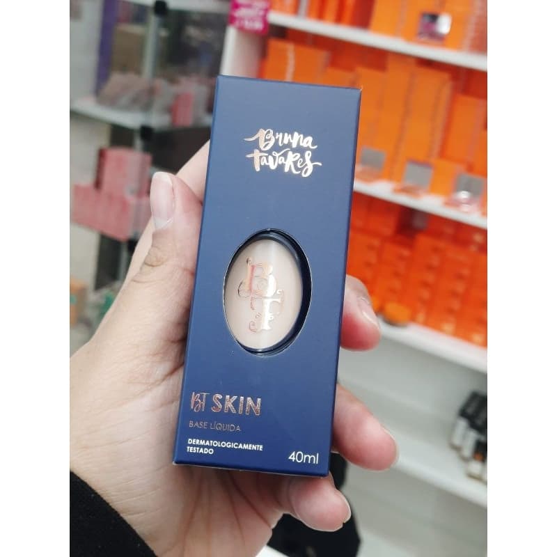 Base Líquida Bruna Tavares BT Skin 40ml  produto igual a da foto