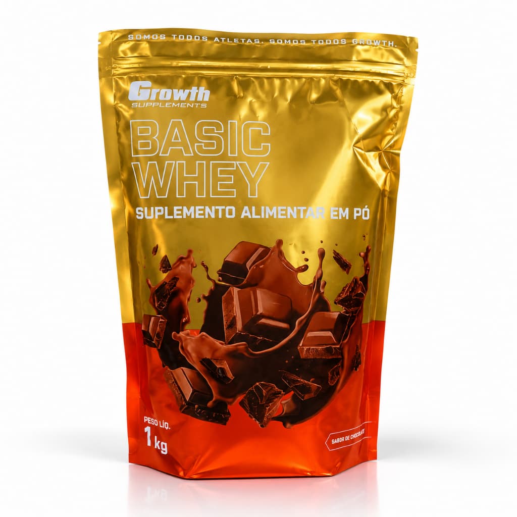 Basic Whey Protein 1kg | Growth Supplements - Chocolate