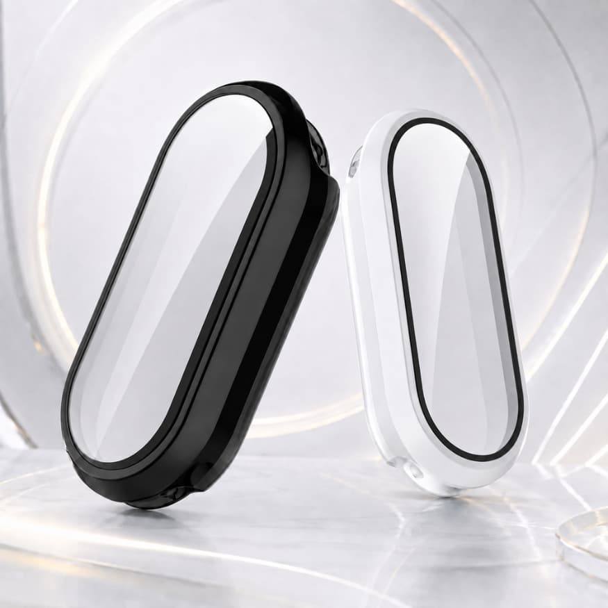 Case com Película para Mi Band 10 Capa Capinha miband