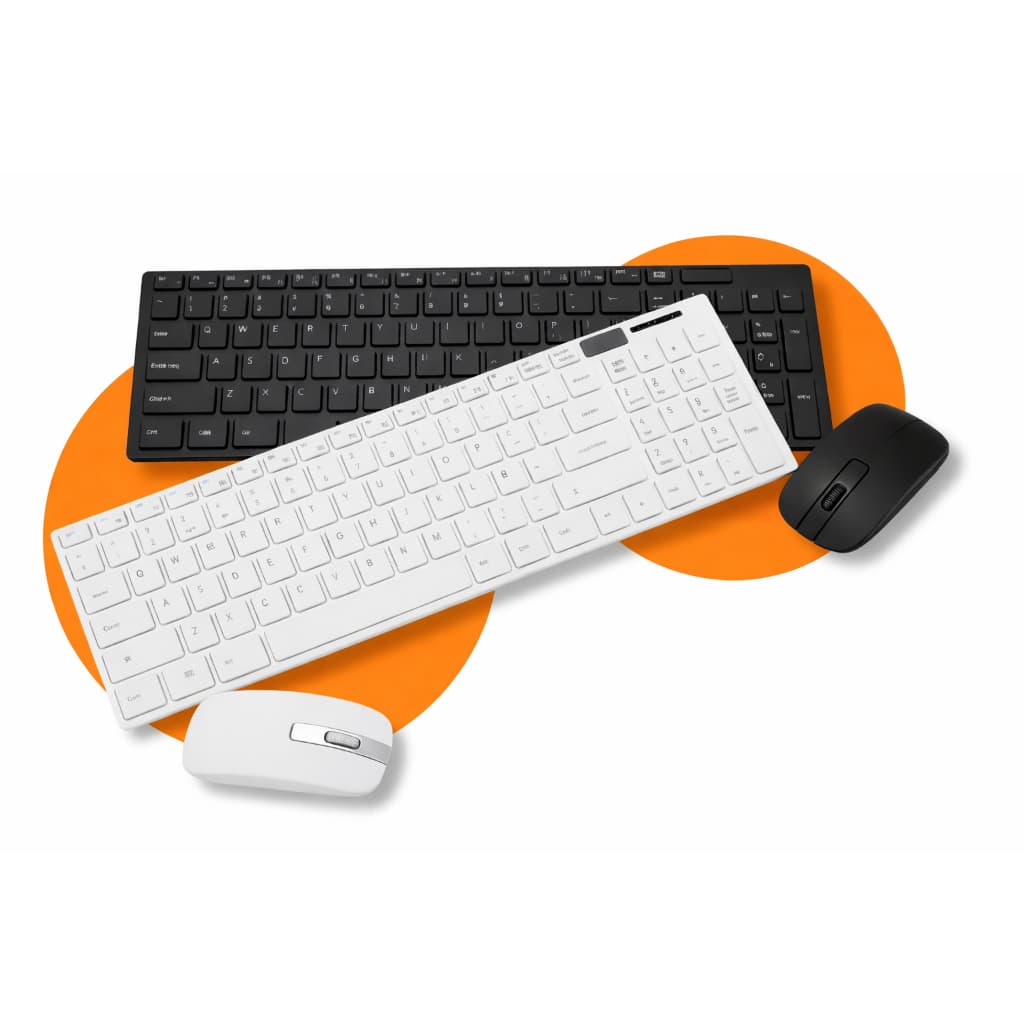 Kit Teclado + Mouse Sem Fio Wireless 2.4ghz 3200dpi Óptico