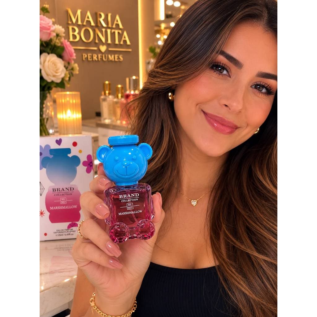 Perfume Feminino Importado Lançamento Ursinho Brandcollection 507 - Marshmallow Linha Luxo