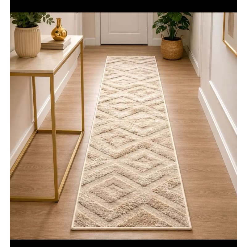 ✨Tapete Passadeira  Arizona Antiderrapante (2,00x0,60). 🏡Para sala e quarto 💖Macio, elegante.