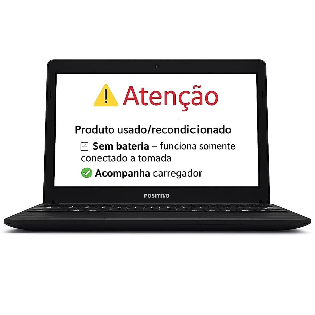 Notebook Chromebook Positivo Ch-1190 Informações na Descrição