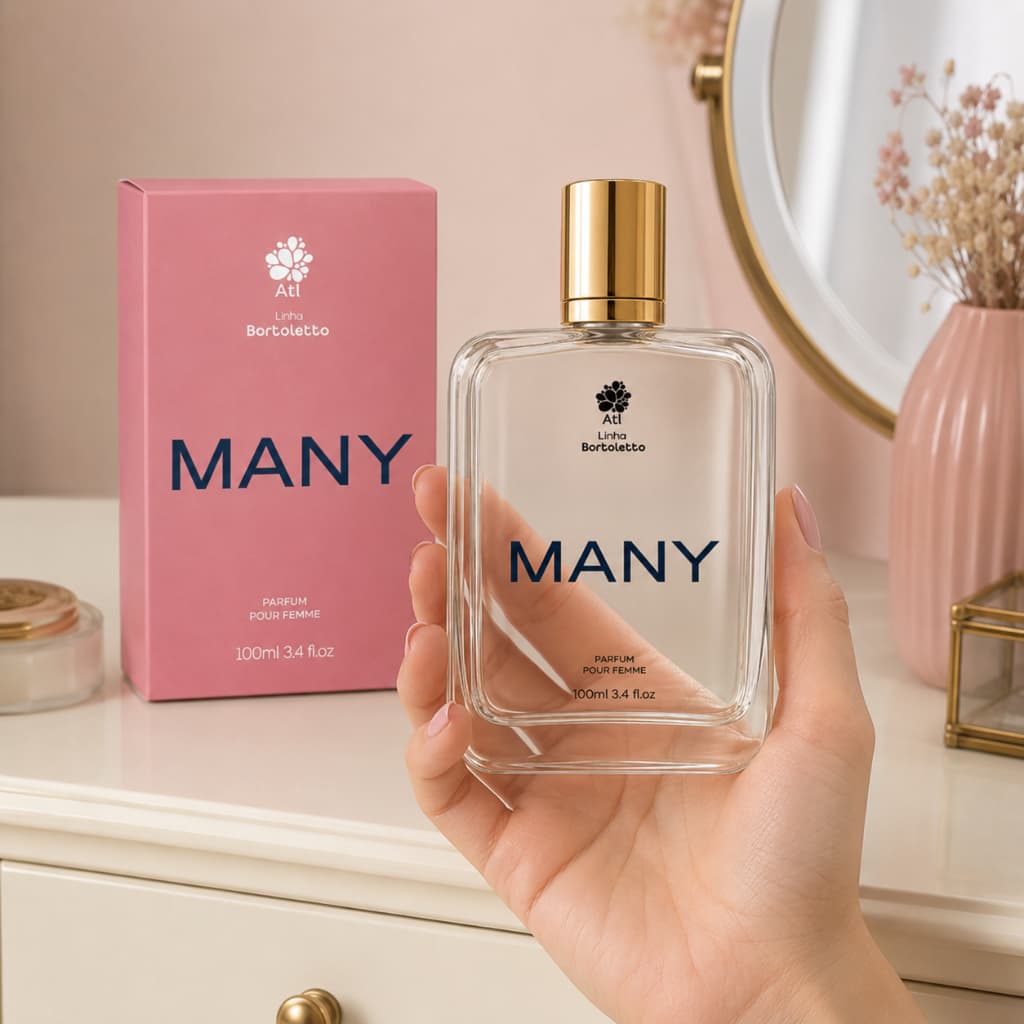 Fragrância Importada Feminina Delicada e Envolvente Many 100 ml