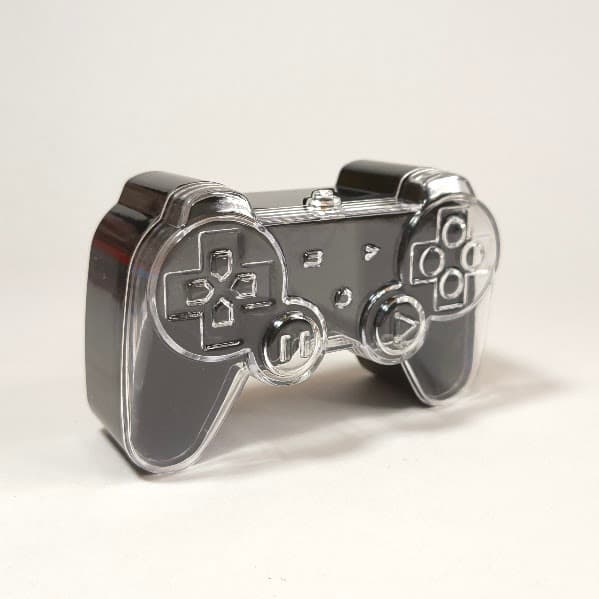 Potinho para Lancheira Infantil Controle videogame Porta Biscoitos Petiscos e Lanchinhos 1 peça