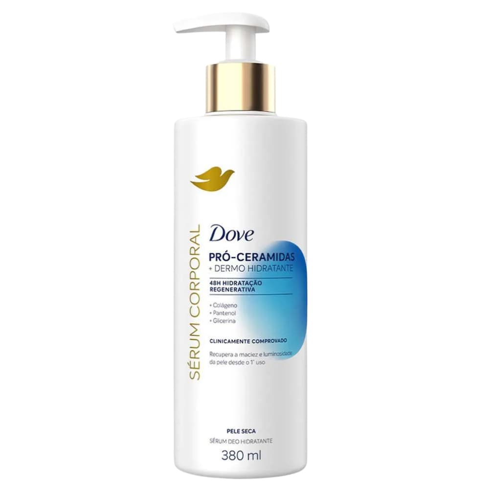 Dove Pró-Ceramidas Dermo Hidratante 380ml Sérum Deo Hidratante Corporal
