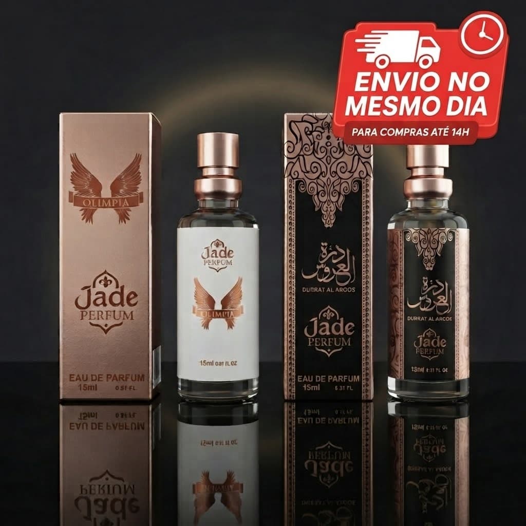 Perfumes Árabe importado Feminino Inspiração Olimpéa e Durrat Al Aroos (Jade Parfun)