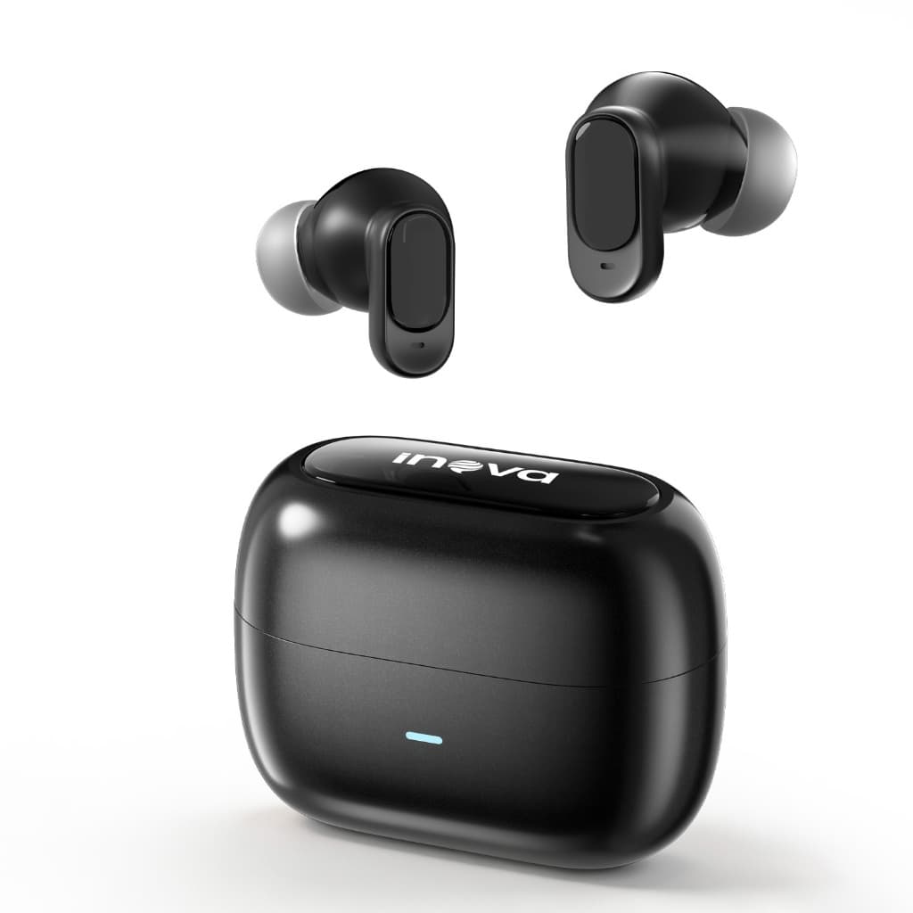 INOVA Fone de Ouvido Bluetooth In-ear Grave Potente Som Estéreo HiFi iPhone/Android 	Controle por ToqueLonga Duração