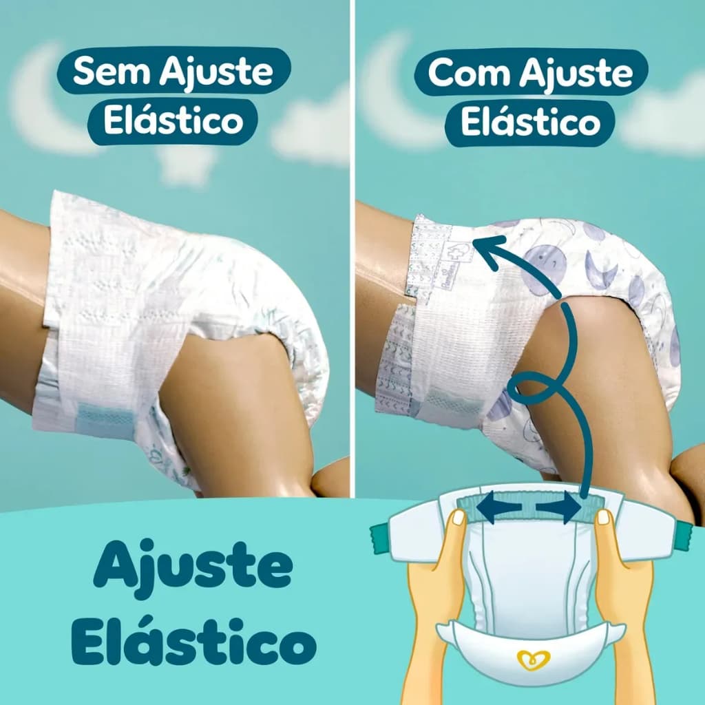 Fralda Pampers Premium Care Tamanho XXXG 52 unidades