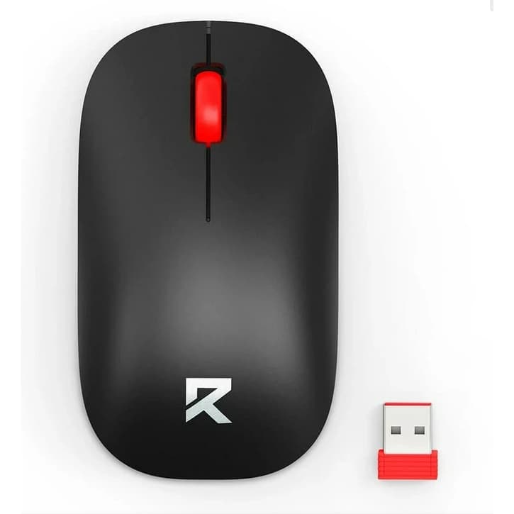MOUSE OFFICE S/FIO REDRAGON (BM-2944) - PRETO SEM FIO