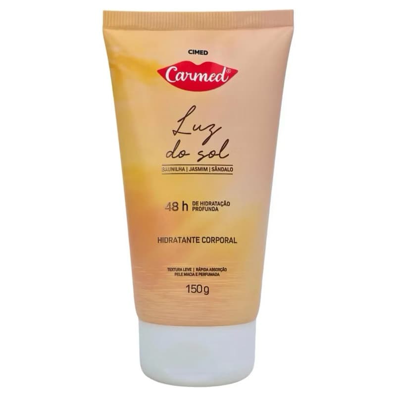 Hidratante Corporal Carmed Luz do Sol 150G - Corpo, Hidratante, Pele.