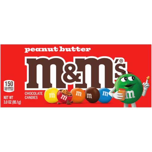 M&m's Peanut Butter 85g - Manteiga Amendoim - Importado Estados Unidos