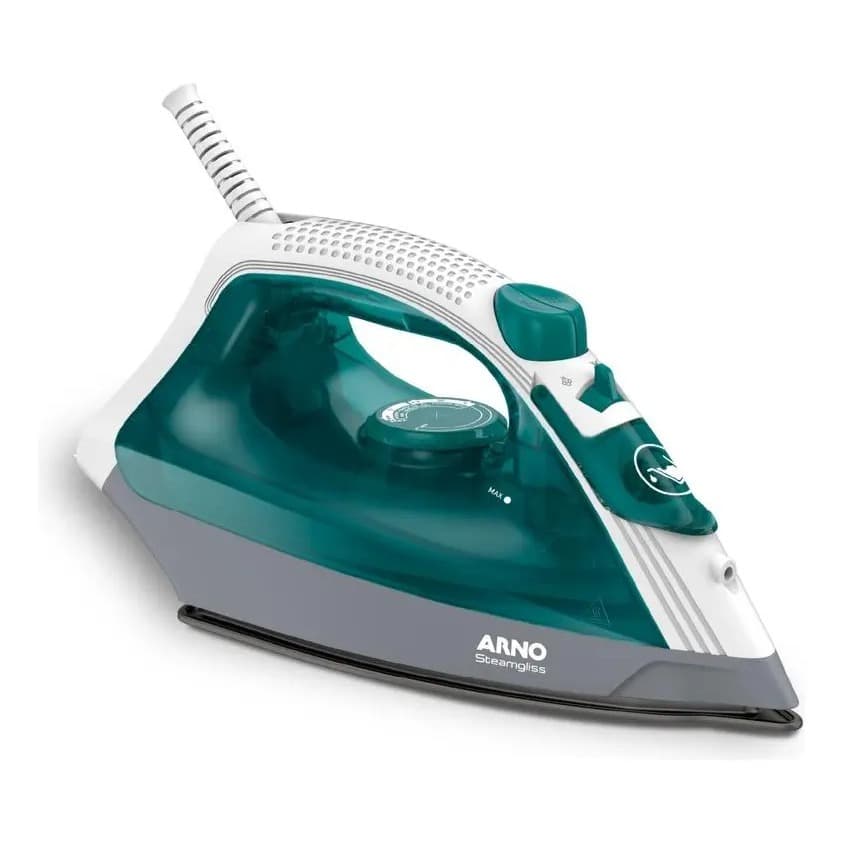 FERRO PASSAR ROUPA A VAPOR STEAMGLISS ANTIADERENTE ARNO