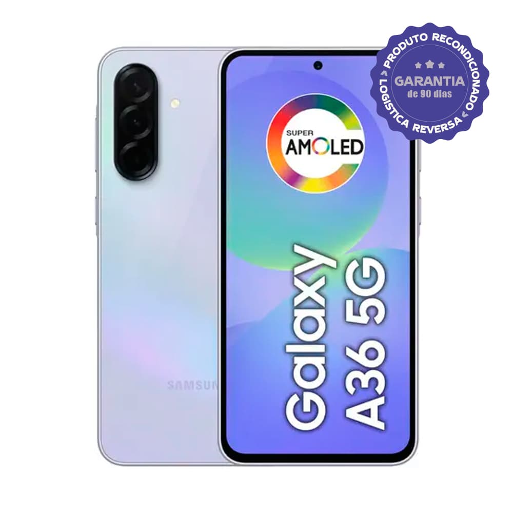 Celular Samsung Galaxy A36 5G 256GB 6GB RAM Branco [Recondicionado] Excelente Estado