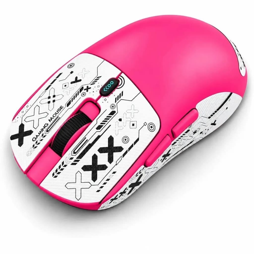 Mouse Gamer Sem Fio Fire Phoenix BK-R1X Branco 18000 DPI Bluetooth Mouse Gamer Sem Fio Fire Phoenix BK-R1X Branco 18000