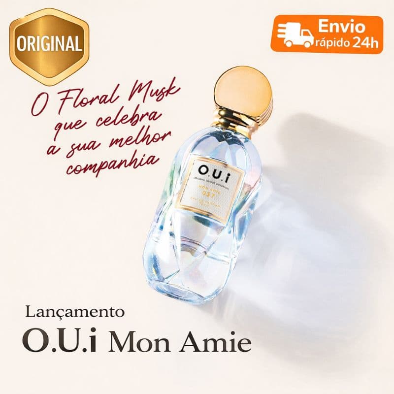 Lançamento O.U.I Mon Amie 037 Eau de Parfum – Envio rápido| Perfume Feminino Importado