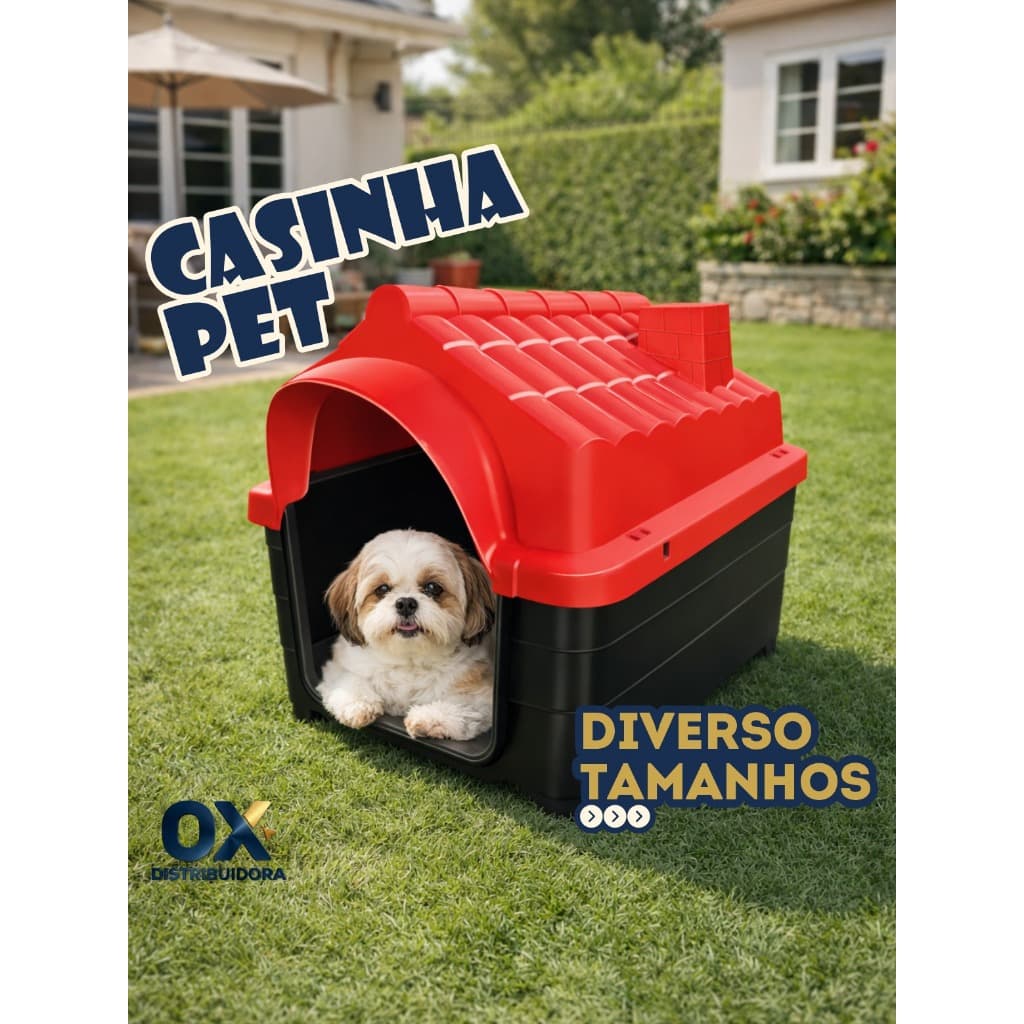 Casinha Cachorro Mec Pet Diversos Tamanhos