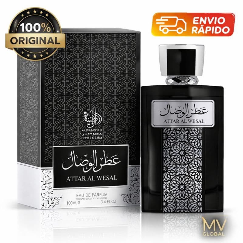 Perfume Attar Al Wesal Al Wataniah 100ml Original Masculino Importado