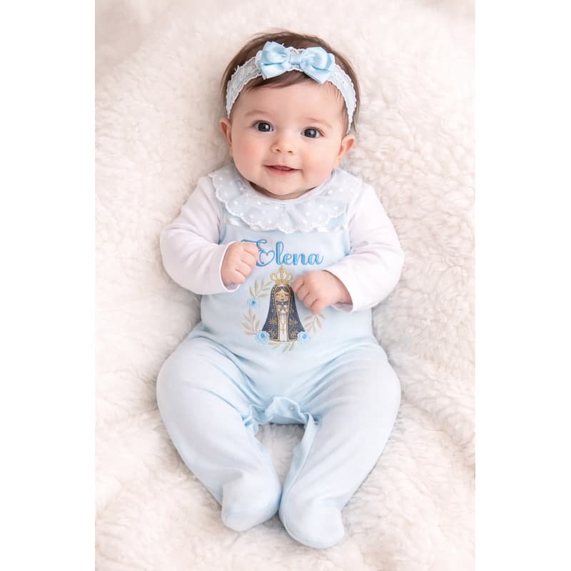 macacão personalizado bebê menina