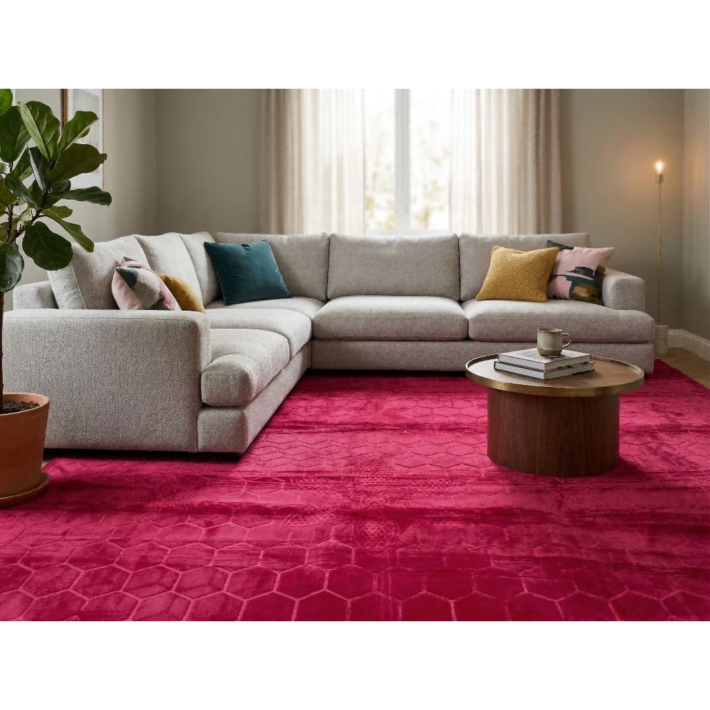 Tapete Sala Quarto Floral 1,95x2,40 Mt Antiderrapante Ins Flannel Grande Liso