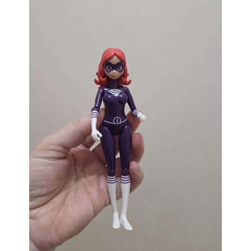 Boneca articulada miniatura wi fi 5.5 miraculous Lady bug Mattel