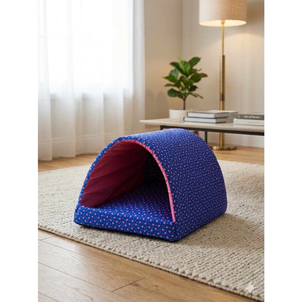 Cama Toca Iglu Para Cachorro e Gato Tam P M G Caminha Pet Casinha Luxo Quentinha Macho e Fêmea Envio Rápido
