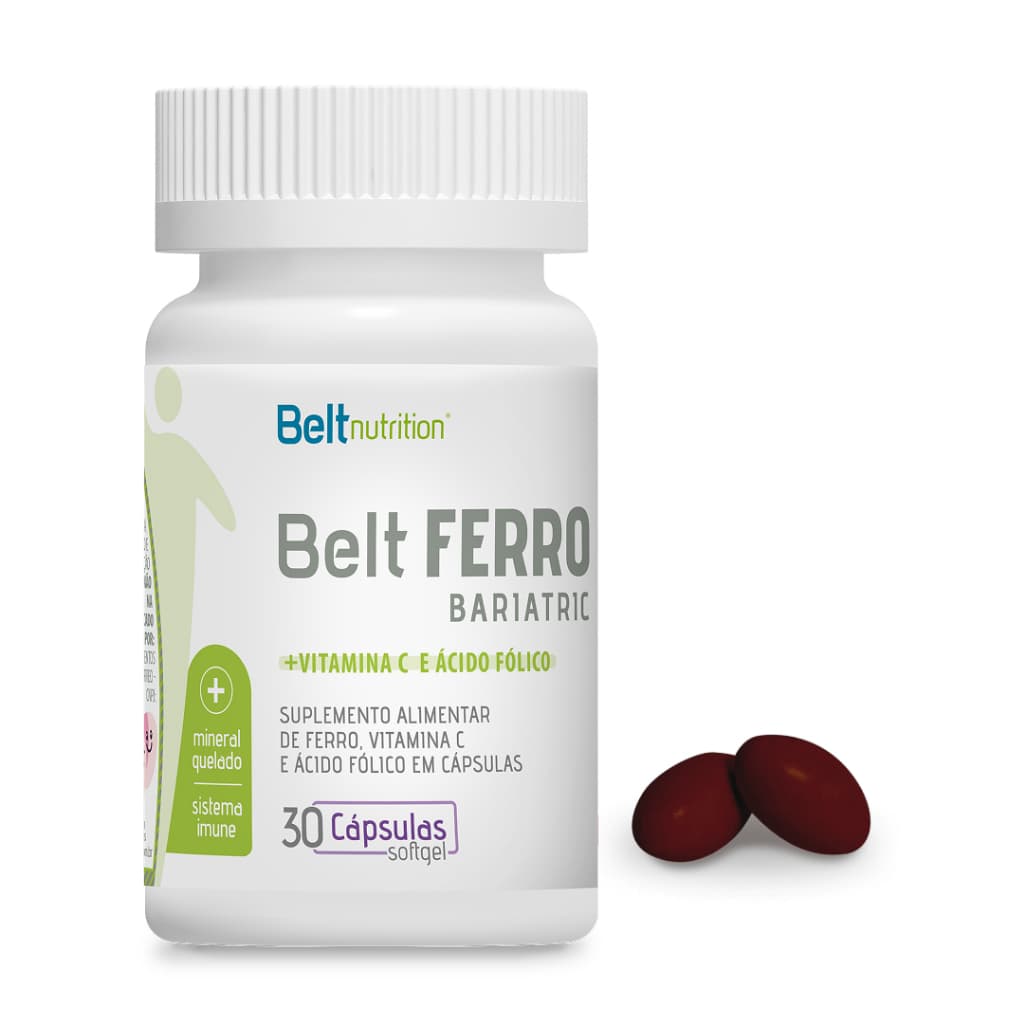 Belt Ferro, Vitamina C + Ác. Fólico Bariatric