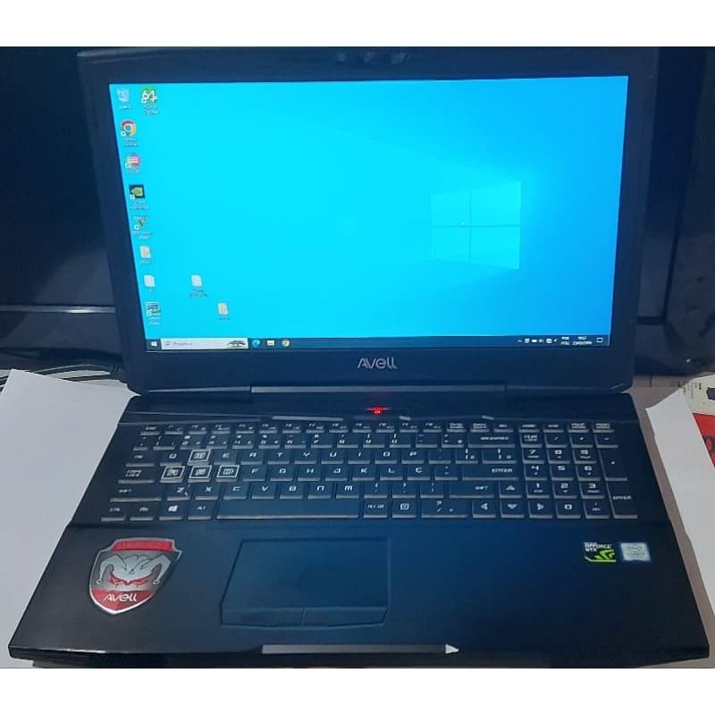 Notebook Gamer Avell i7 gtx1050 16gb ddr4 ssd IRON V4 G1513