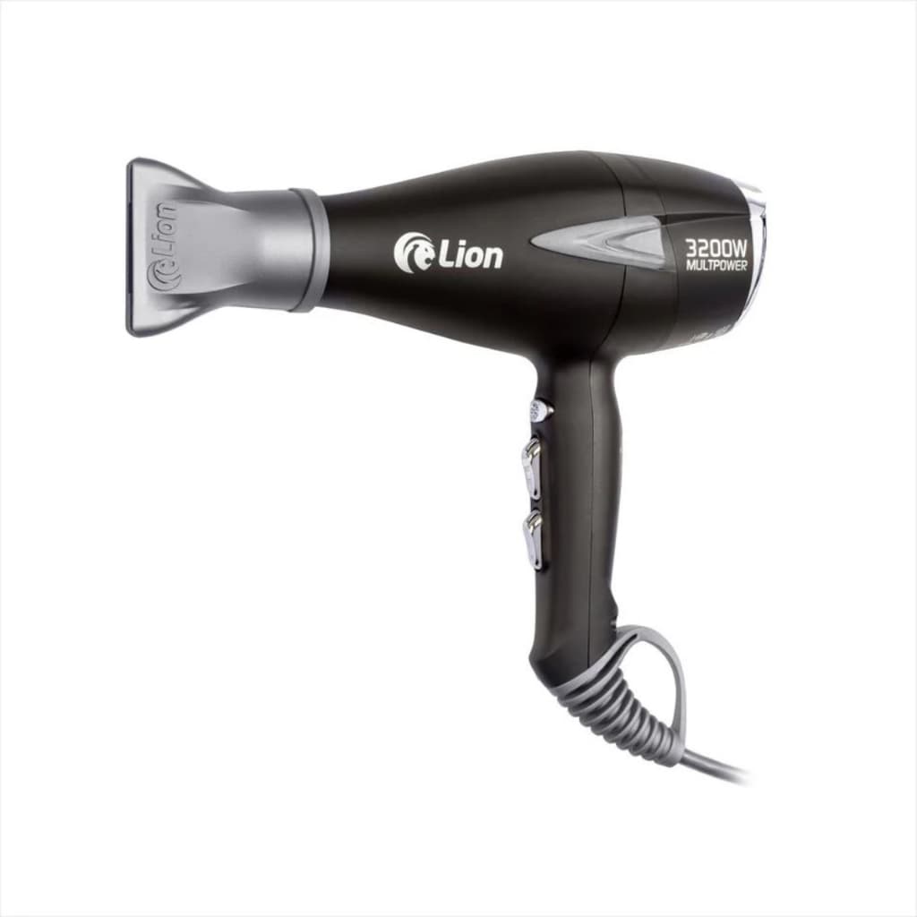 Secador de Cabelo Profissional 3200W Lion Multpower Ionico 220V 6 temperaturas