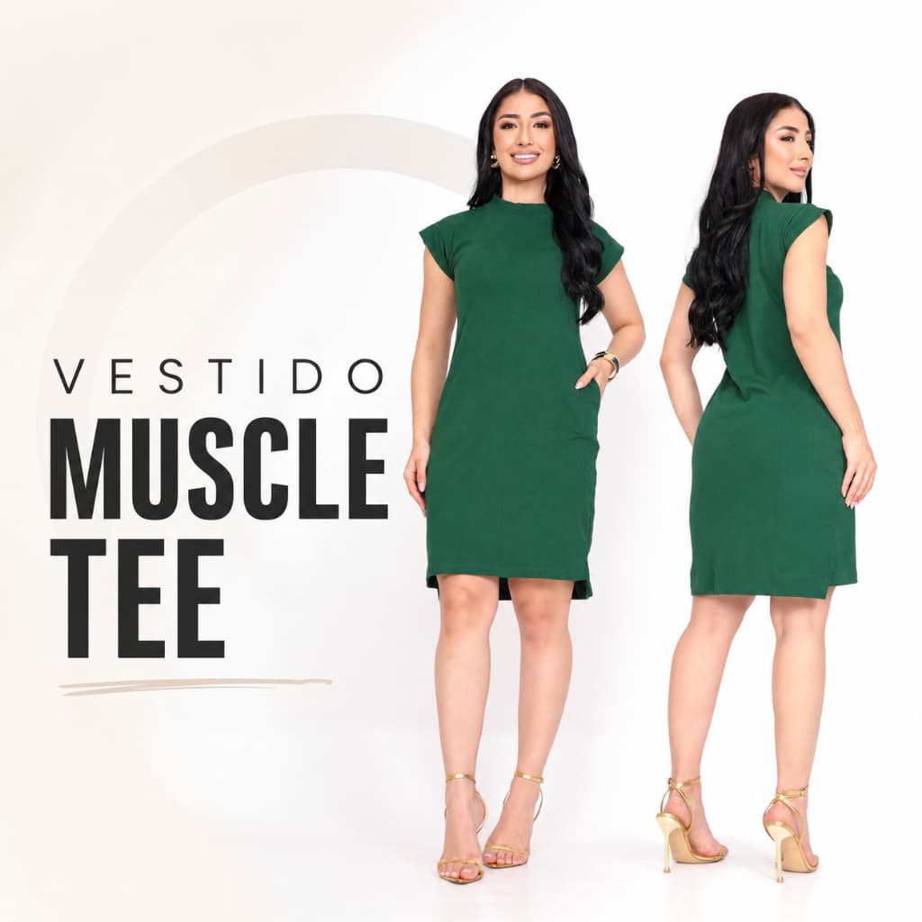 Vestidos Feminino Midi Com Bolso Vestido De Manga Curta Muscle Tee Tecido Algodão Super Promoção