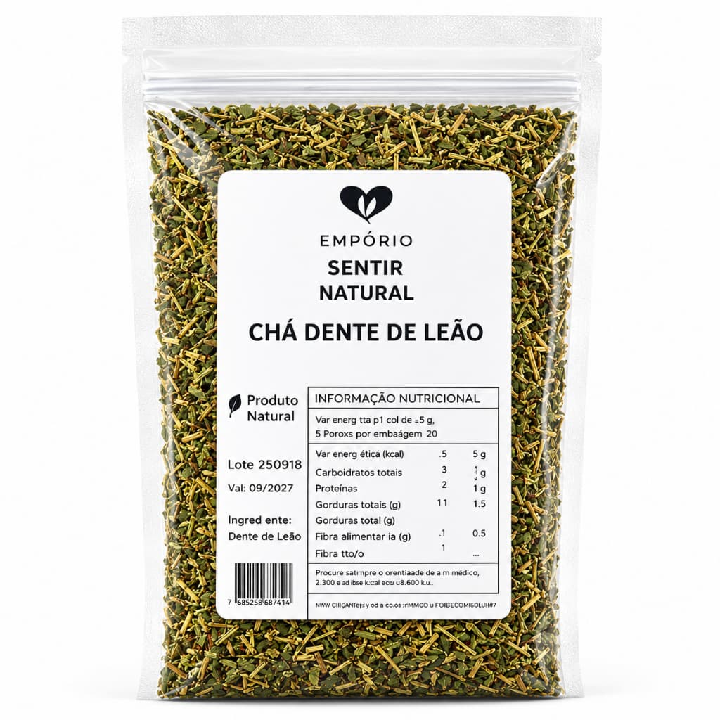 Chá Dente De Leão Premium Orgânico Folhas