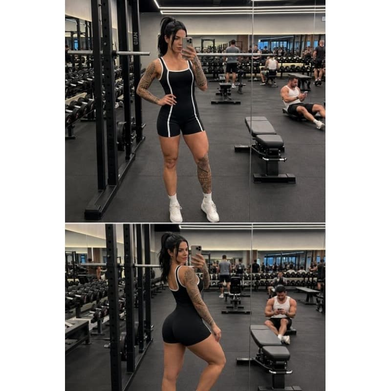 MACAQUINHO FEMININO FITNESS DE SUPLEX MODA FEMININA FITNESS ROUPA PARA TREINO CORRIDA YÔGA CROSS FIT DIA A DIA