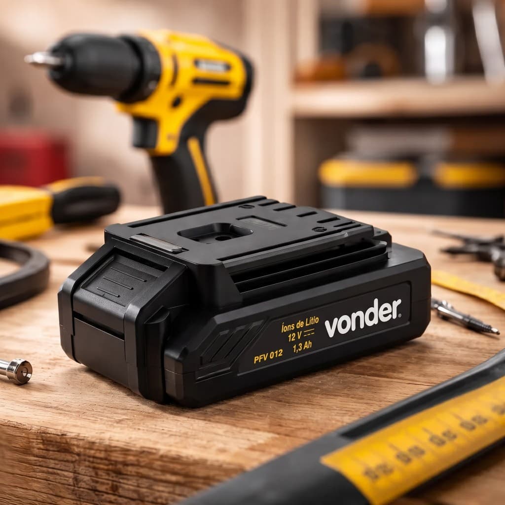 Bateria Vonder Pfv012 E Pfv012i Parafusadeira Furadeira