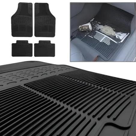 Kit 4 Tapetes Automotivos Fiat Uno Borracha Lavável Encaixe Perfeito Produto Nacional