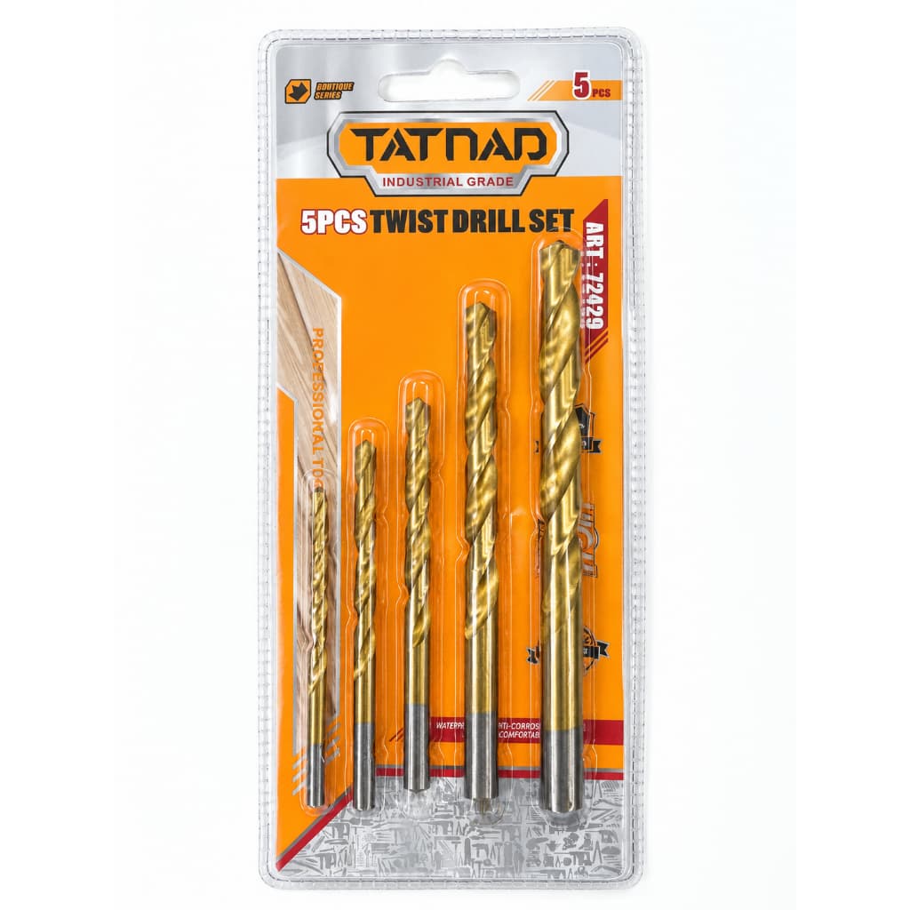 Kit Broca para Madeira / Concreto / Metal HSS Aço Rápido para Furadeira Parafusadeira