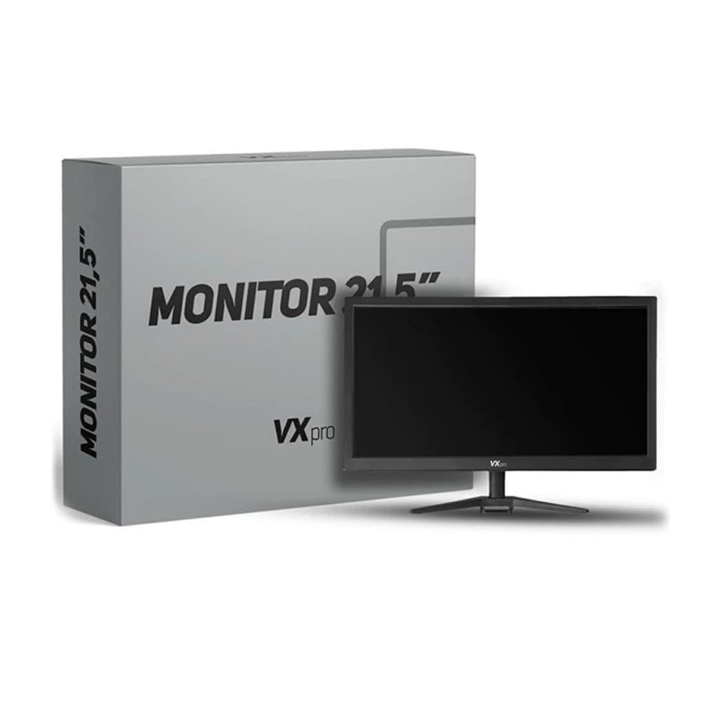 Monitor Gamer Led 20 Polegadas Vga/hdmi Vesa Cor Preto 75 ghz
