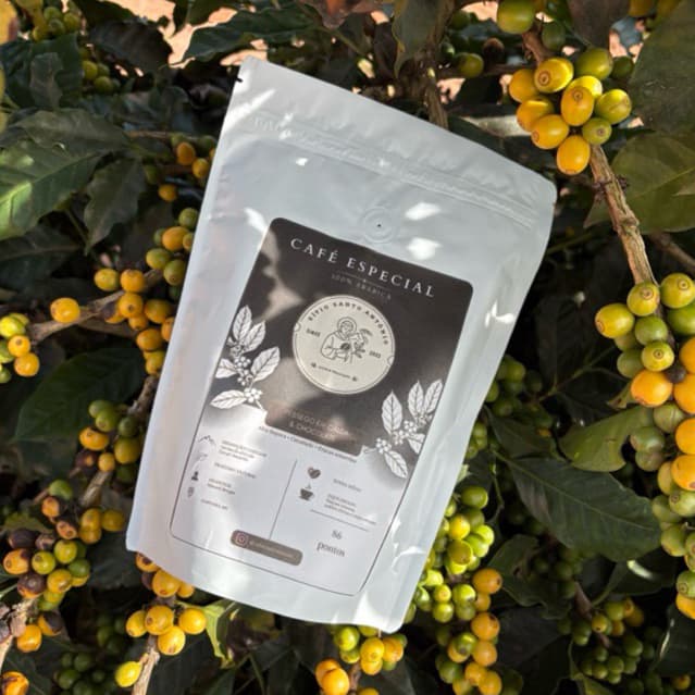 Café Especial em Grãos 86 Pontos 250g | Mantiqueira de Minas | Torra Fresca | Pêssego e Chocolate