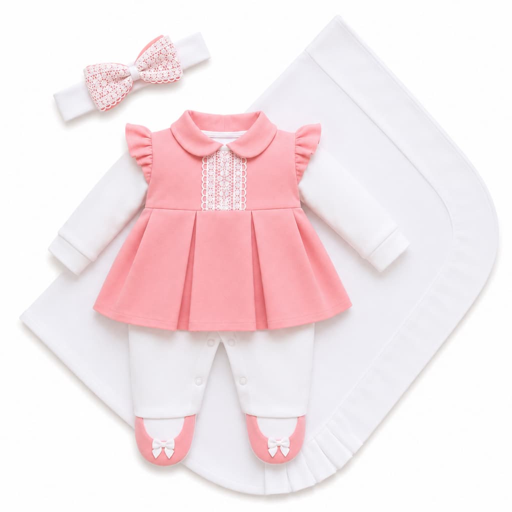 Kit Saída de Maternidade Bebê Menino e Menina – Enxoval Recém-Nascido Completo
