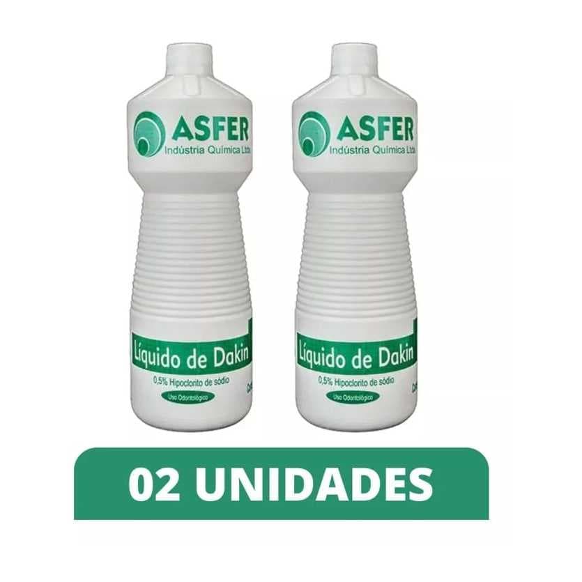 Kit c/2 Dakin 1 litro