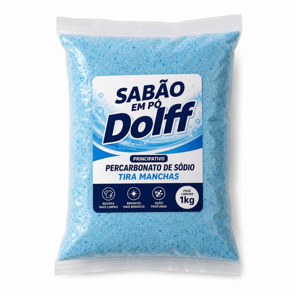 Sabão em Pó Com Percabonato Alta Limpeza