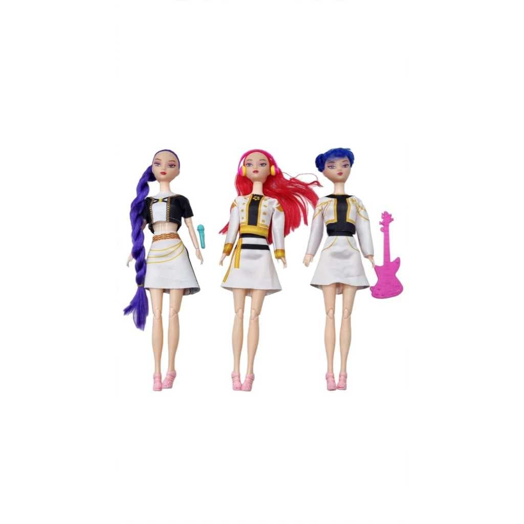 KIT BONECAS ARTICULADAS K-POP MUSICAL