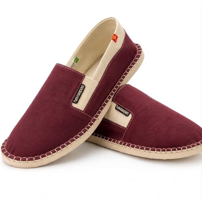 Sapatilha Alpargata Casual com Elástico Confortável Leve Cores Neutras Calçado Feminino Masculino Em Promoção